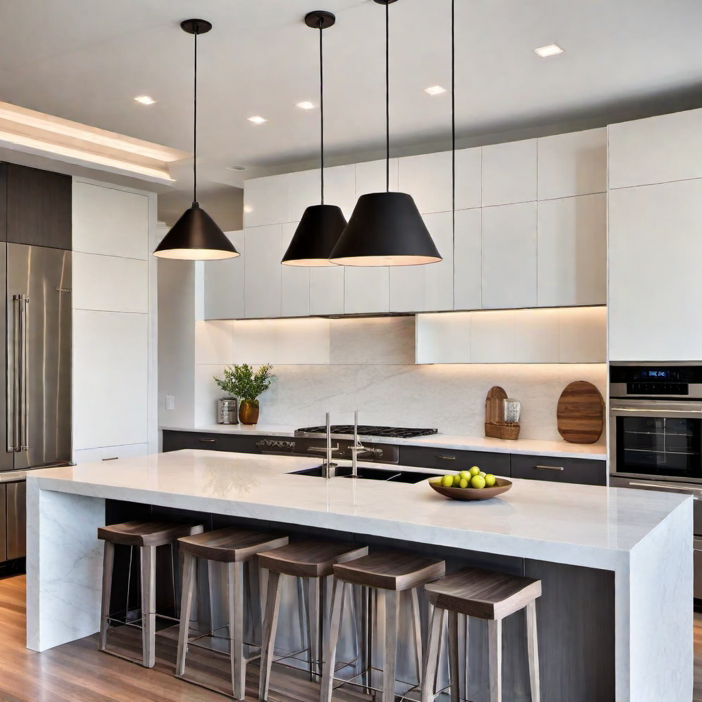 Minimalist Pendant Lights: Stylish Lighting Fixtures for the Kitchen