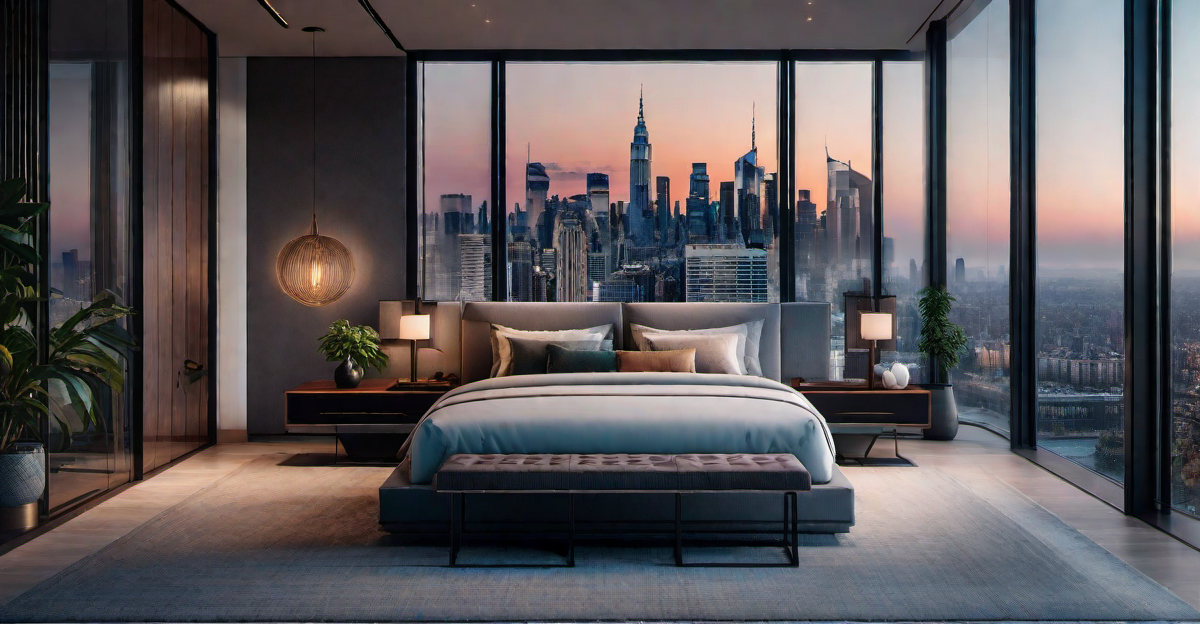 Contemporary Urban Escape: Stylish City Apartment