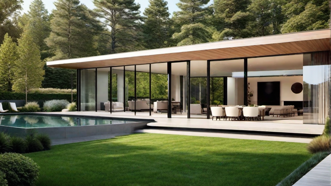 Expansive Glass Walls and Open Spaces: Embracing Indoor-Outdoor Living in Modern Homes