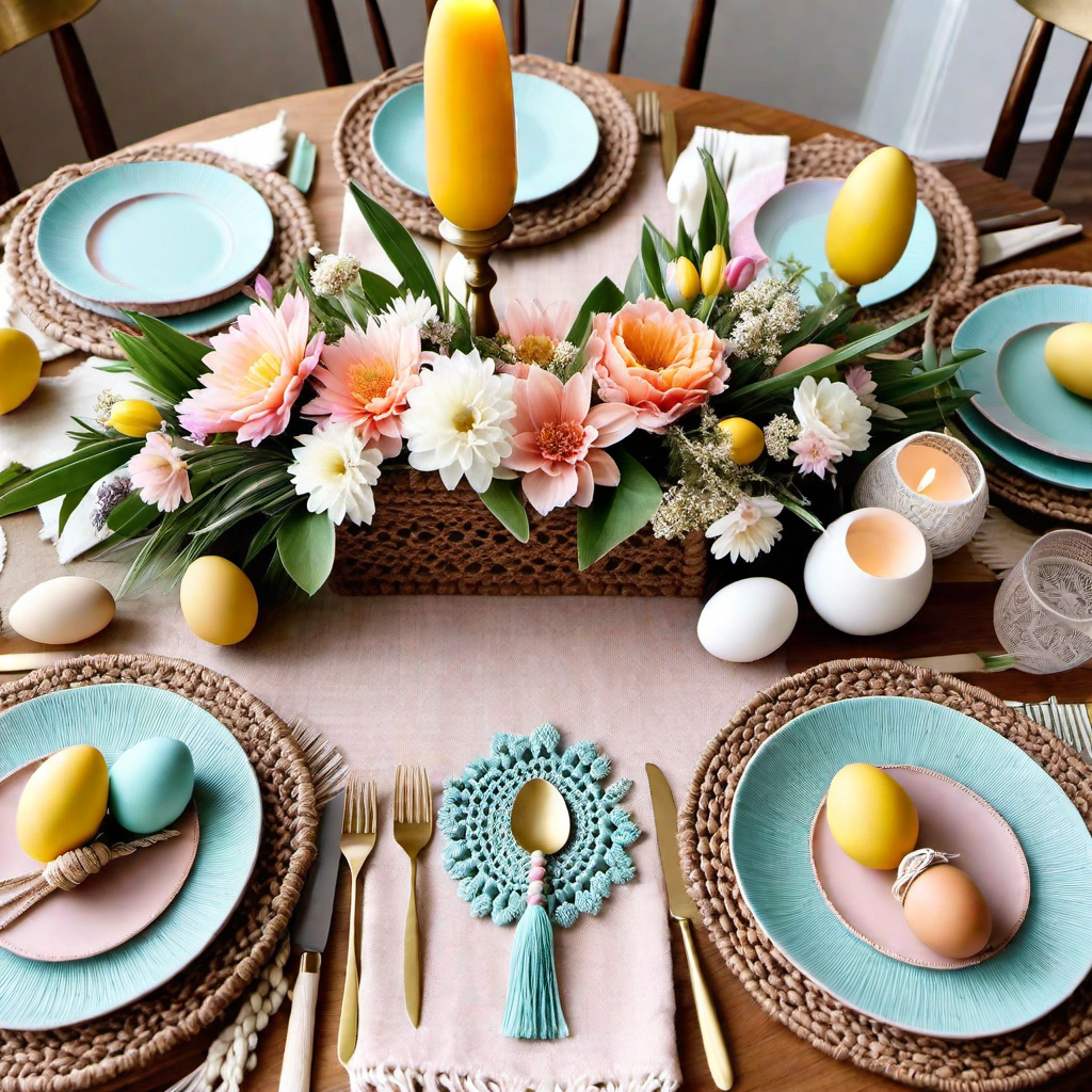 Boho Chic Easter: Free-spirited Decor for Easter Lovers