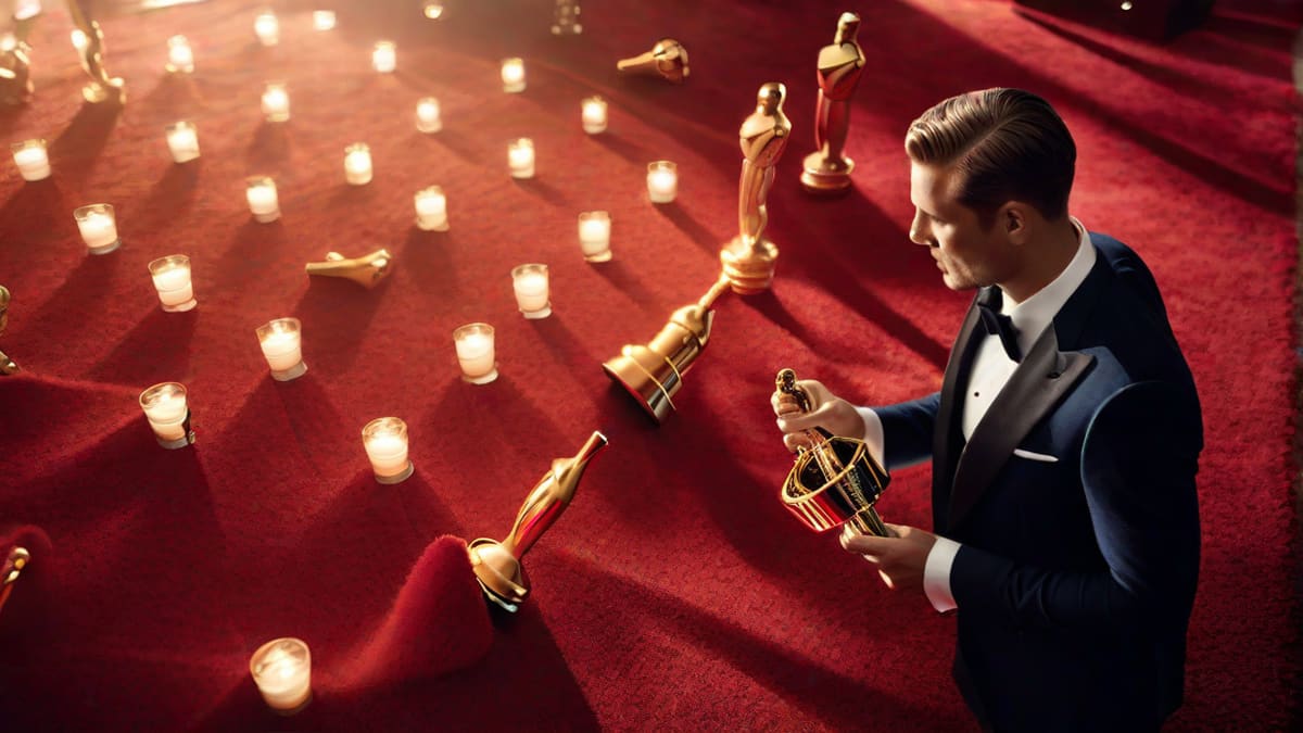 Why Is Oscars Carpet Champagne