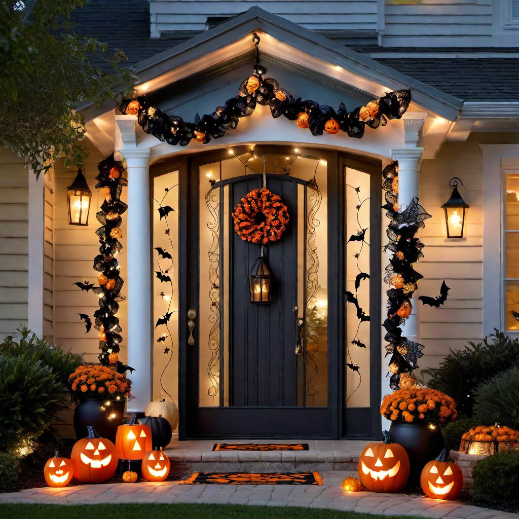 Enchanted Garden: Fairy Lights and Magical Elements