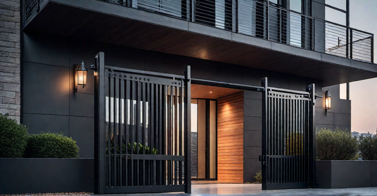 Industrial Inspiration: Urban Metal Gate Designs