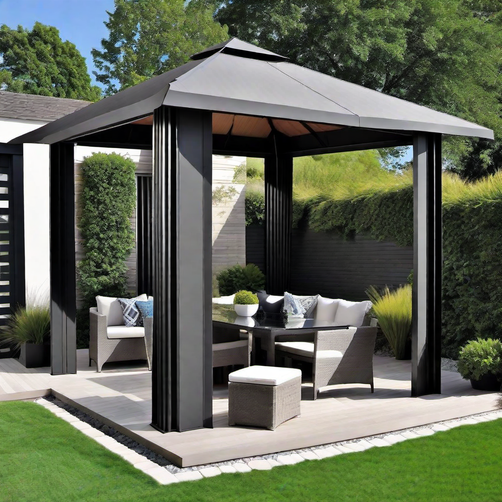 3. Embracing Contemporary Trends: Modern Gazebo Concepts
