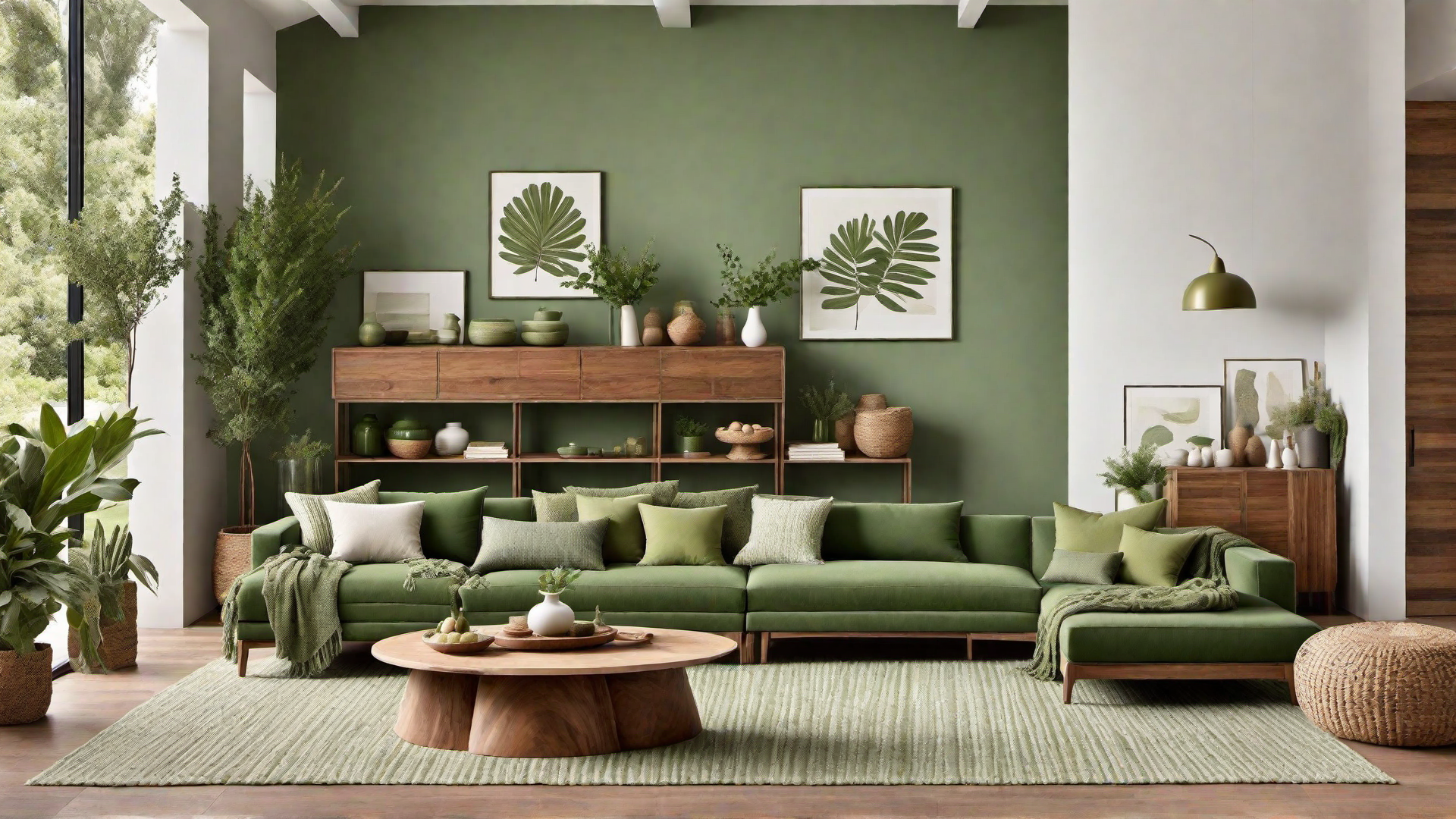 Nature-Inspired: Green Color Palette for a Calming Effect