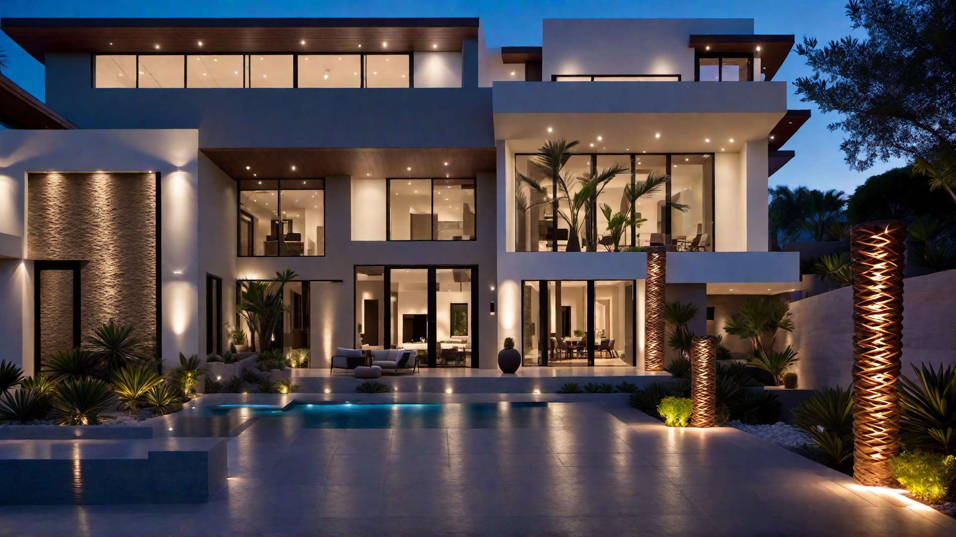 Sophisticated Lighting on Modern Surfaces