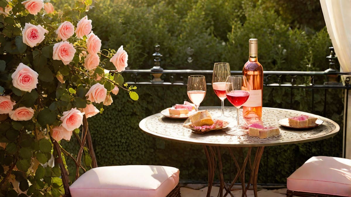 A Dry Rose Wine