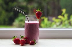 keto fatty berry smoothie