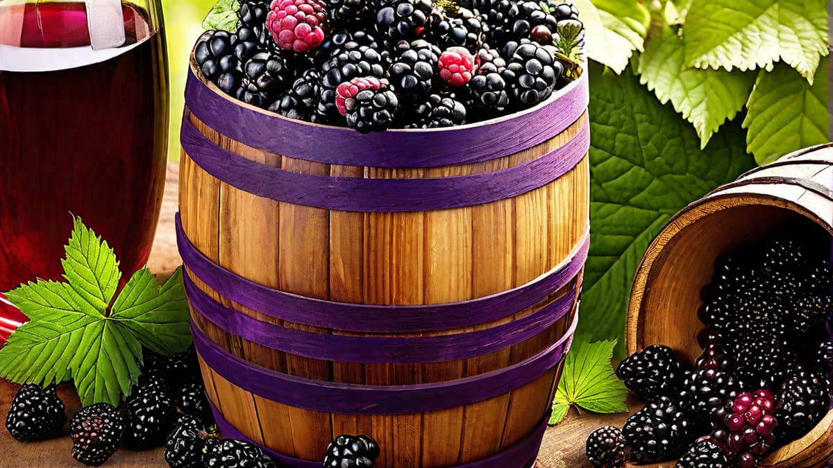 How To Make Homemade Blackberry Wine