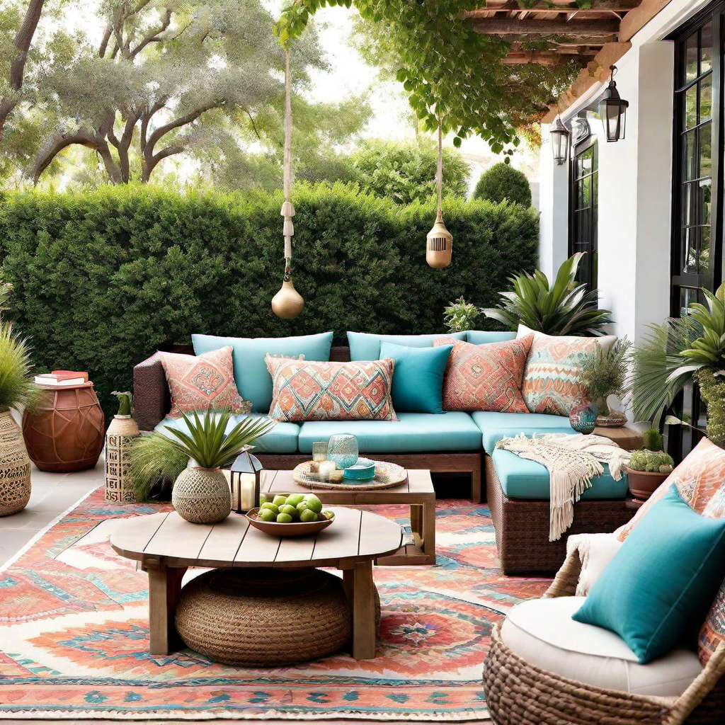 Boho-Chic Bliss: Free-spirited Style for Your Outdoor Patio