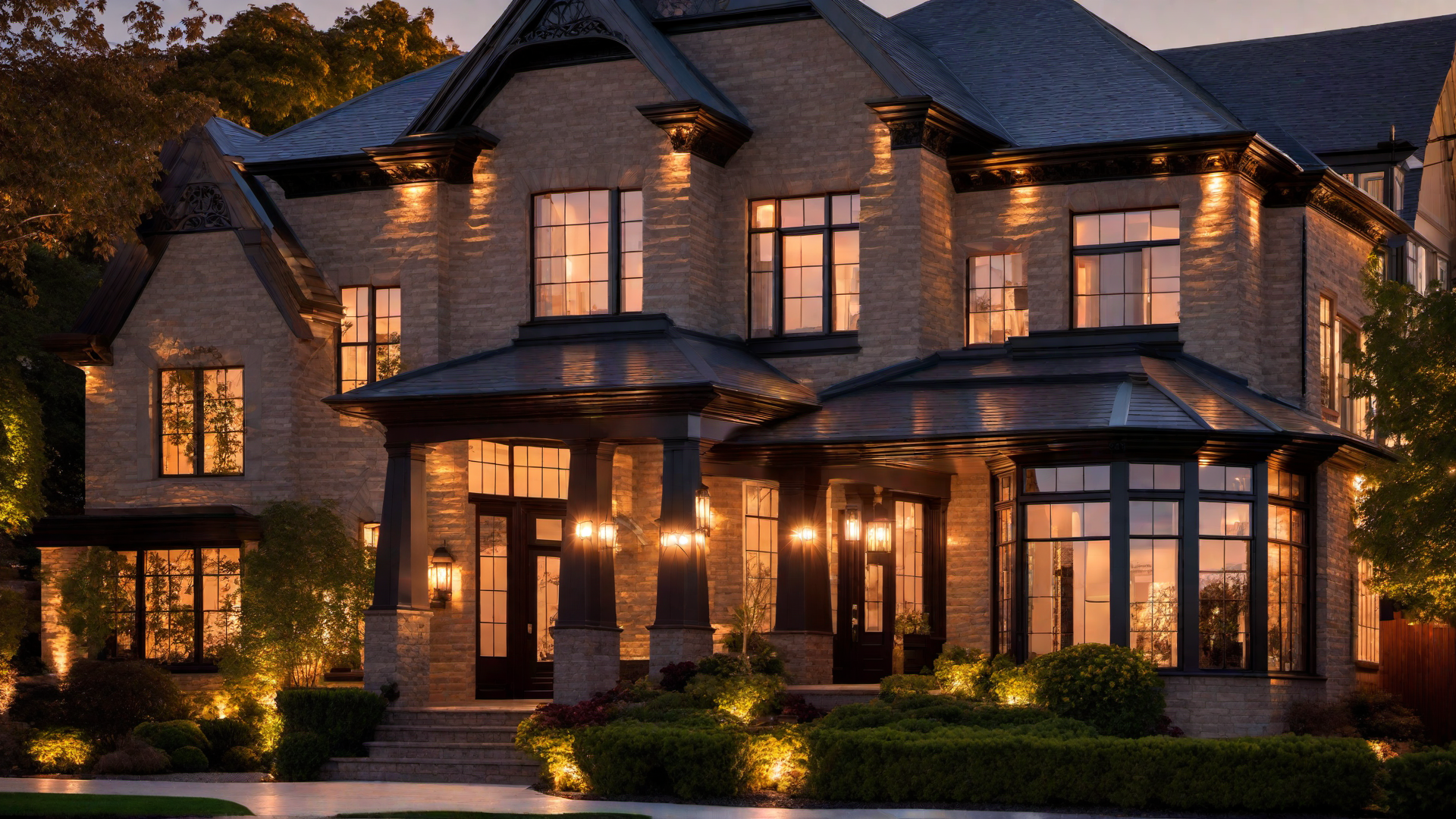 Mood Lighting: Illuminating Victorian Home Exteriors