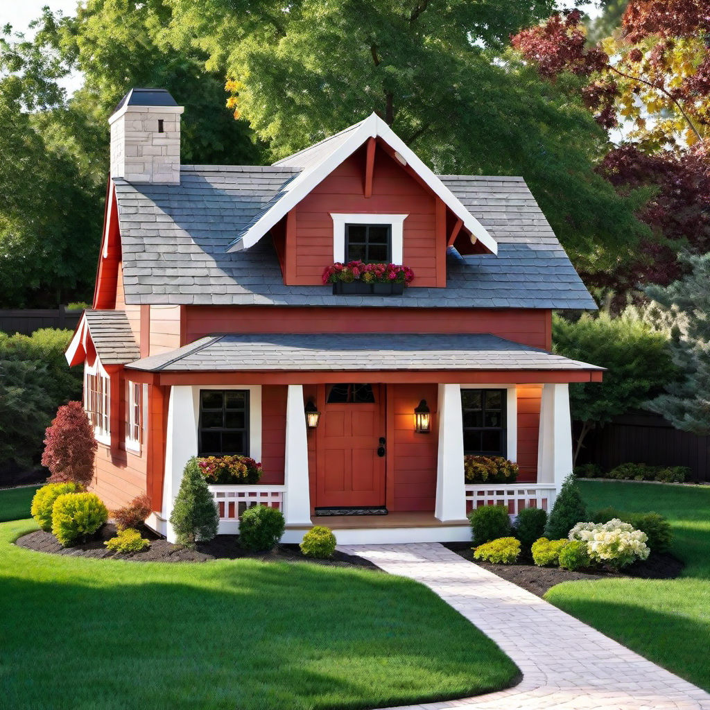 Craftsman Exterior Playhouses: Whimsical Additions