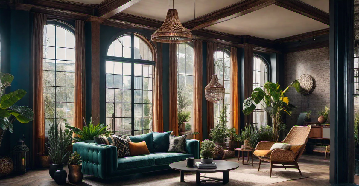 Natural Elements: Incorporating Plants and Greenery in Bohemian Bungalows