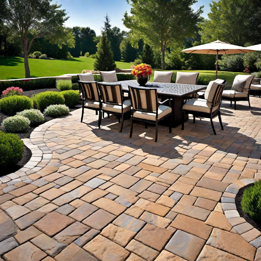 Enhancing Curb Appeal with Stylish Front Yard Patio Pavers