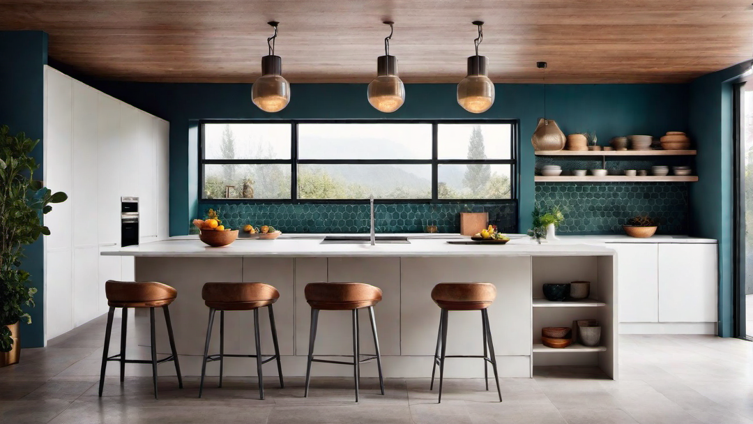 Whitewashed Wonder: Light and Airy Eclectic Kitchen