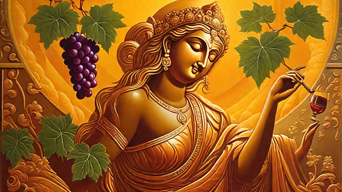 Who Was The God Of Wine