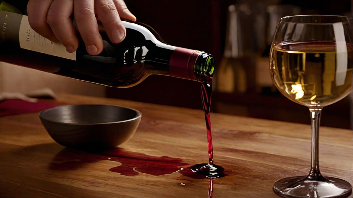 How To Get Wine Out Of Wood