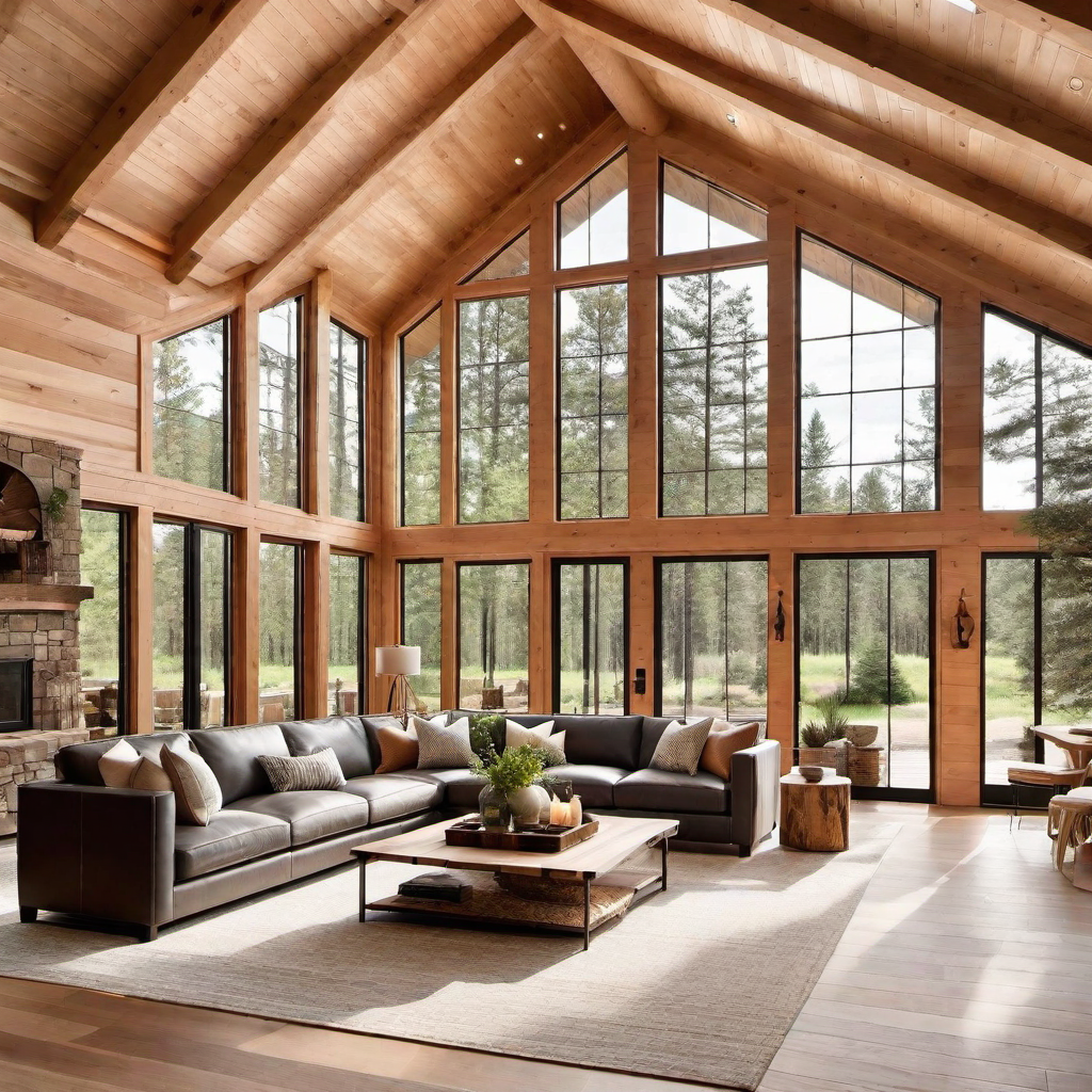 Bright and Airy: Maximizing Natural Light in Log Cabins