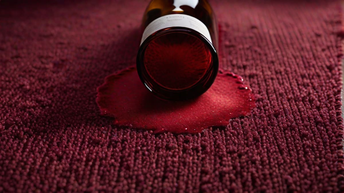 What Gets Red Wine Out Of Carpet