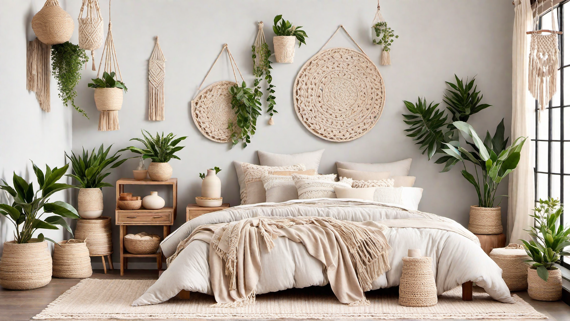 Neutral Palette: Soft Hues with Boho Details
