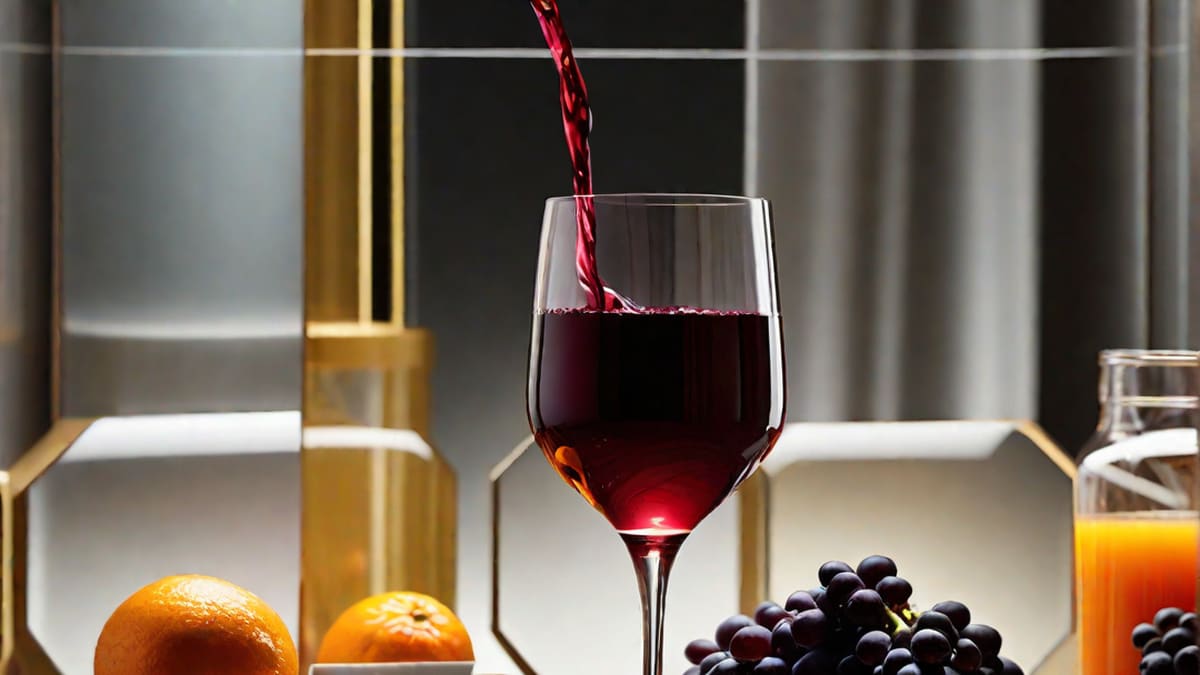 What Is Red Wine And Orange Juice Called