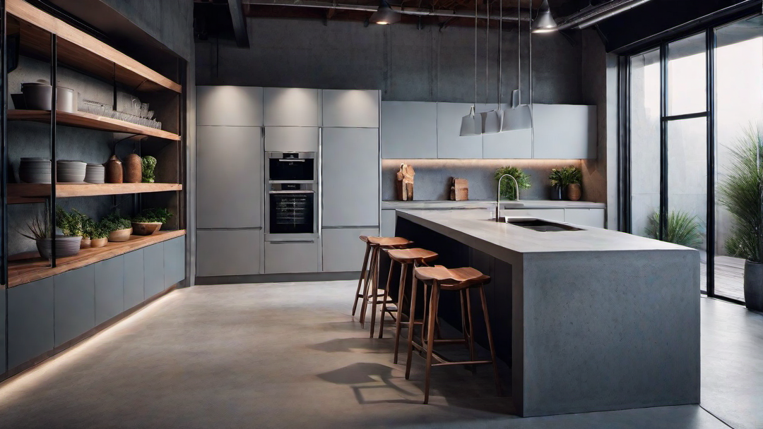 Concrete Countertops: A Bold Choice for Industrial Design
