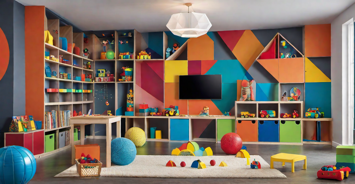 DIY Delight: Customizable Playroom for Creative Play