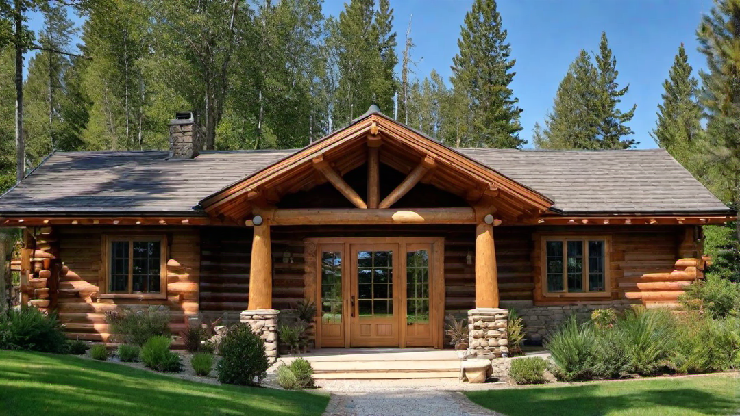 Grand Entrance with Custom Wooden Doors