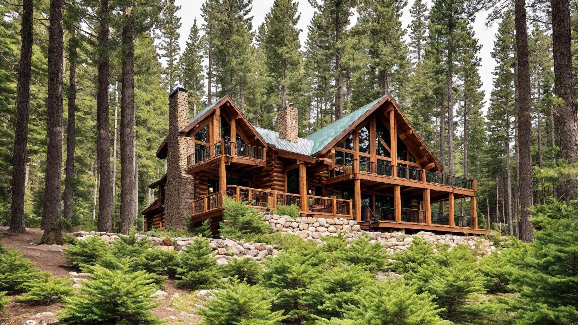 The Great Outdoors: Bringing Nature Close with Rustic Cabin Exteriors