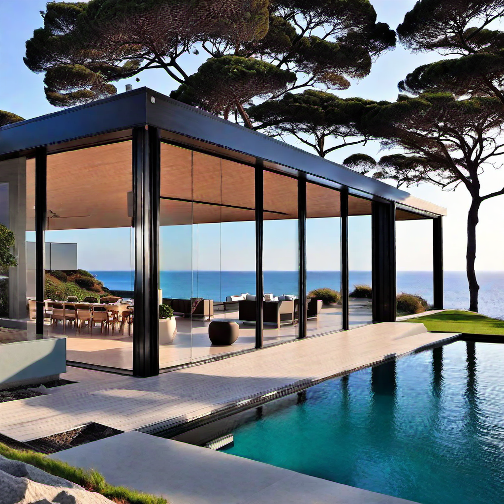 Cliffside Beauty: Modern Cliffside House Exterior