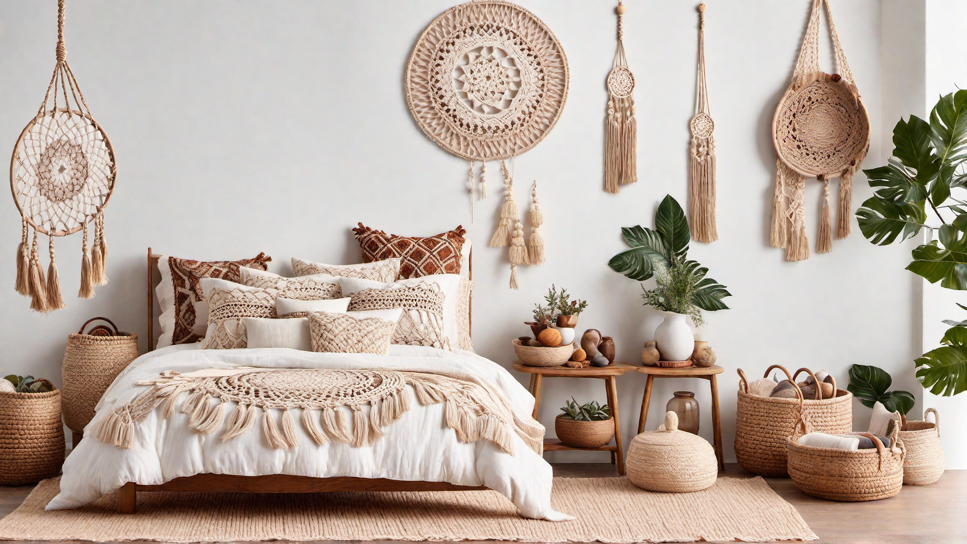Crafted Accessories: Handmade Details in Boho Decor