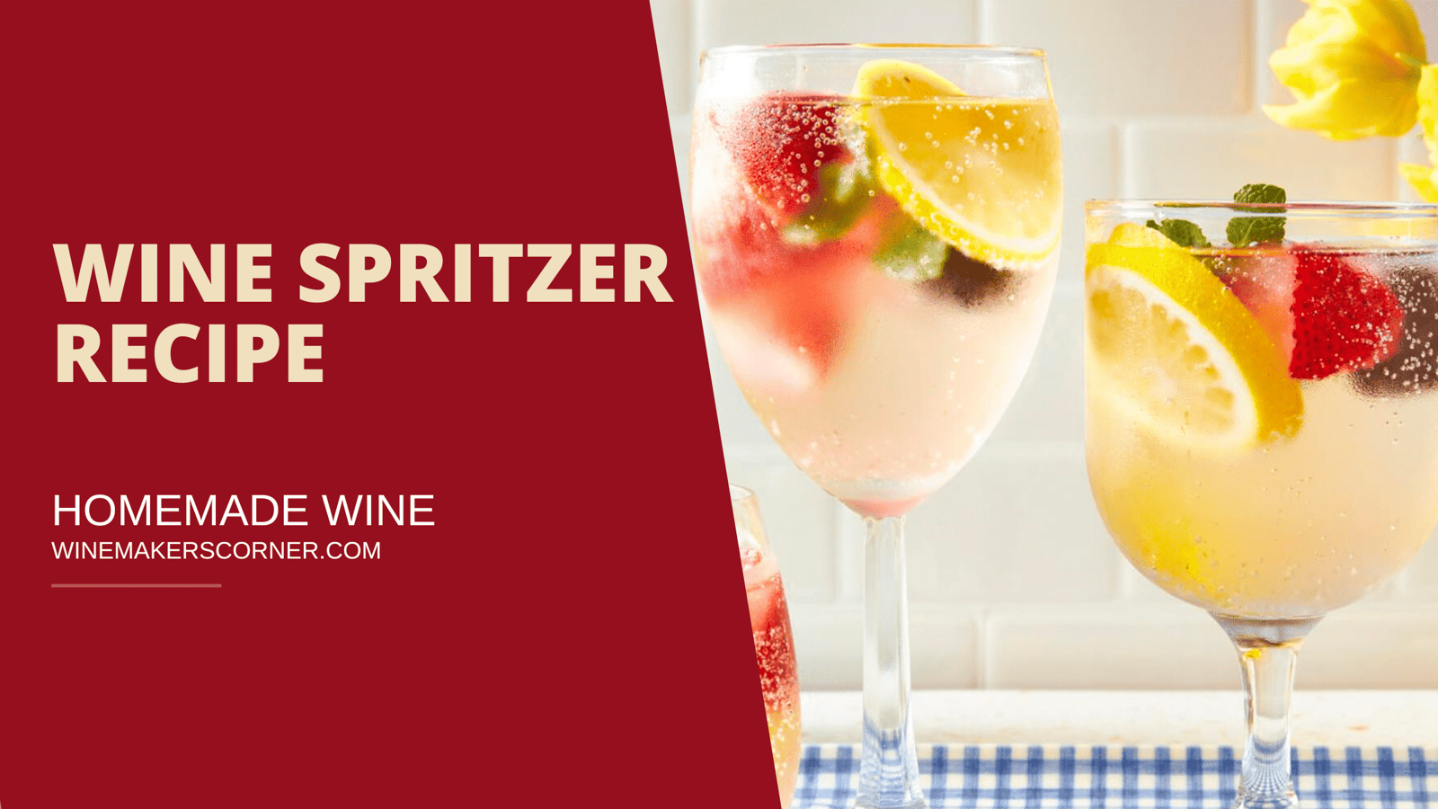 white wine spritzer recipe