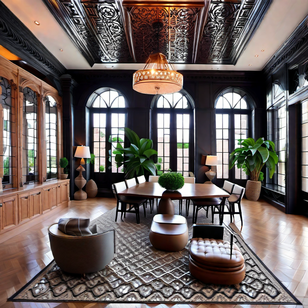 Victorian Grandeur: Ornate Furnishings and Rich Fabrics