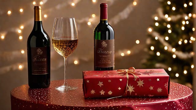 How To Wrap A Bottle Of Wine In Wrapping Paper