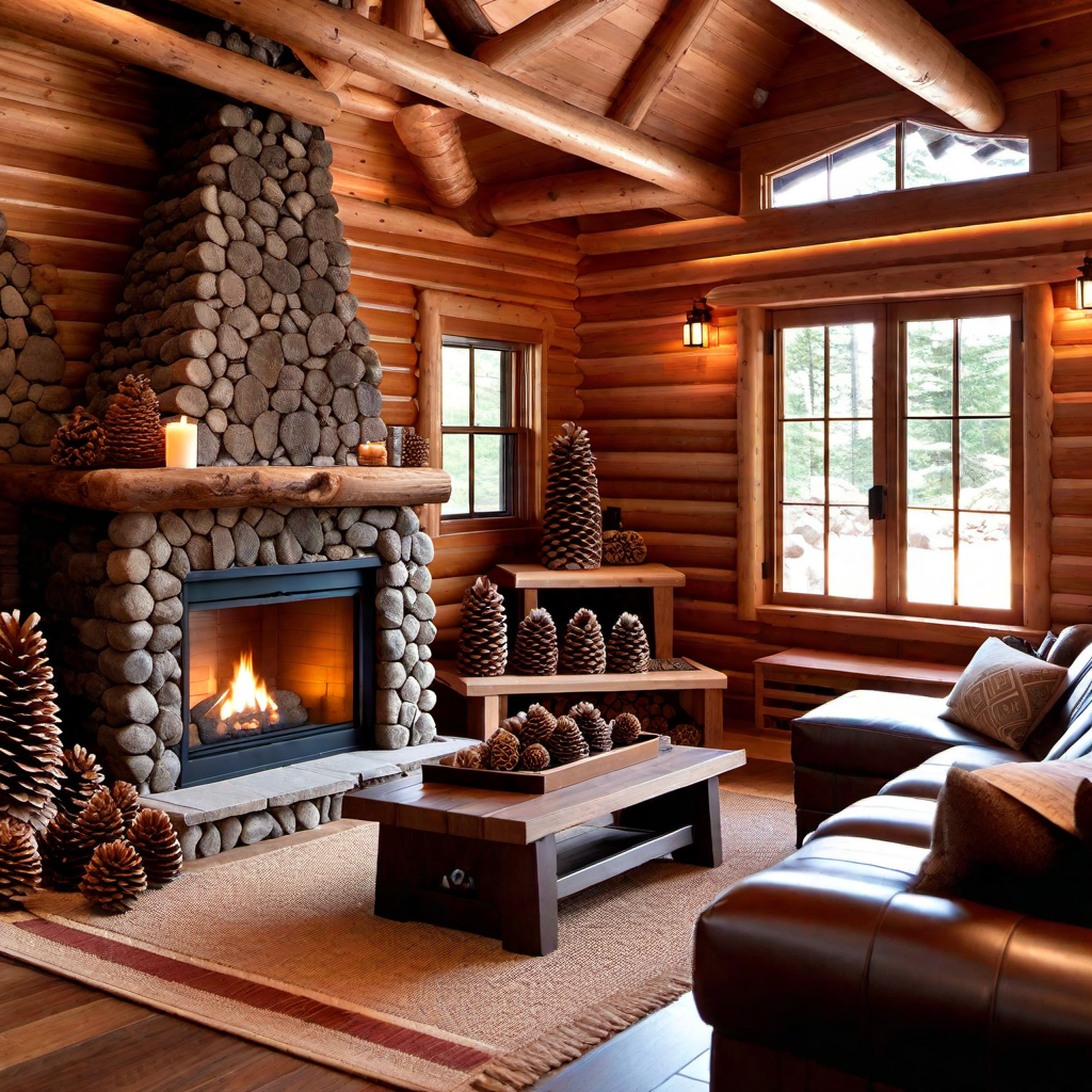 Wellness Retreat: Log Cabin Spa Features