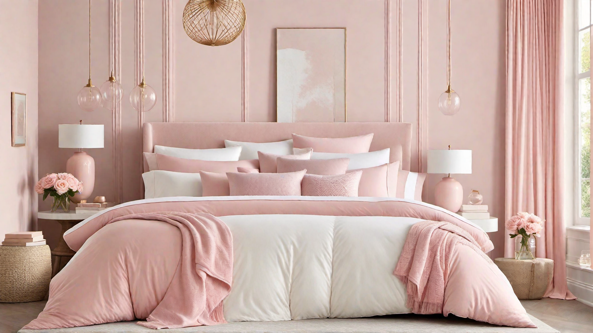 Soothing Shades: Pink Pastel Bedroom Palette