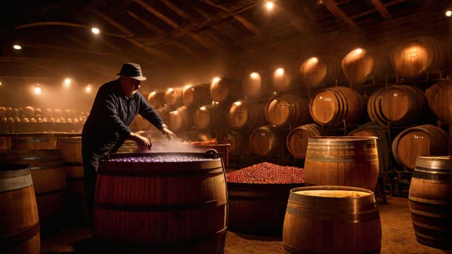 Fermenting Wine