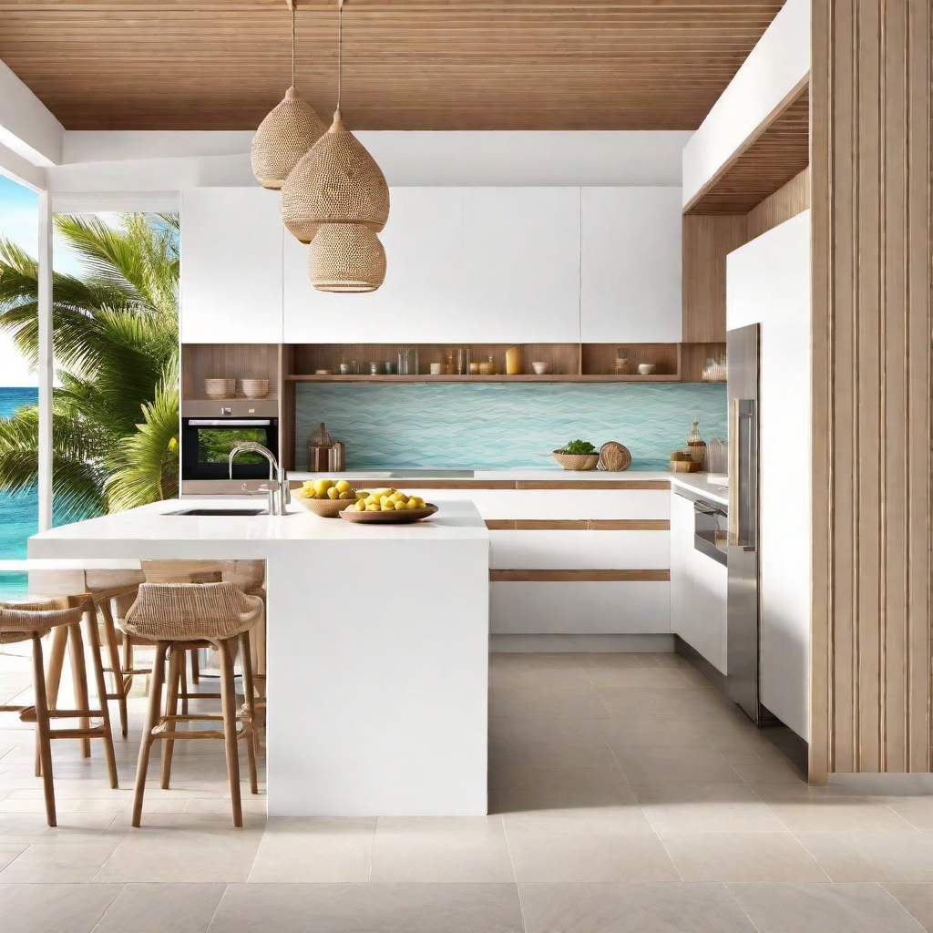 Sandy Whites: Neutral Colors for a Coastal Kitchen