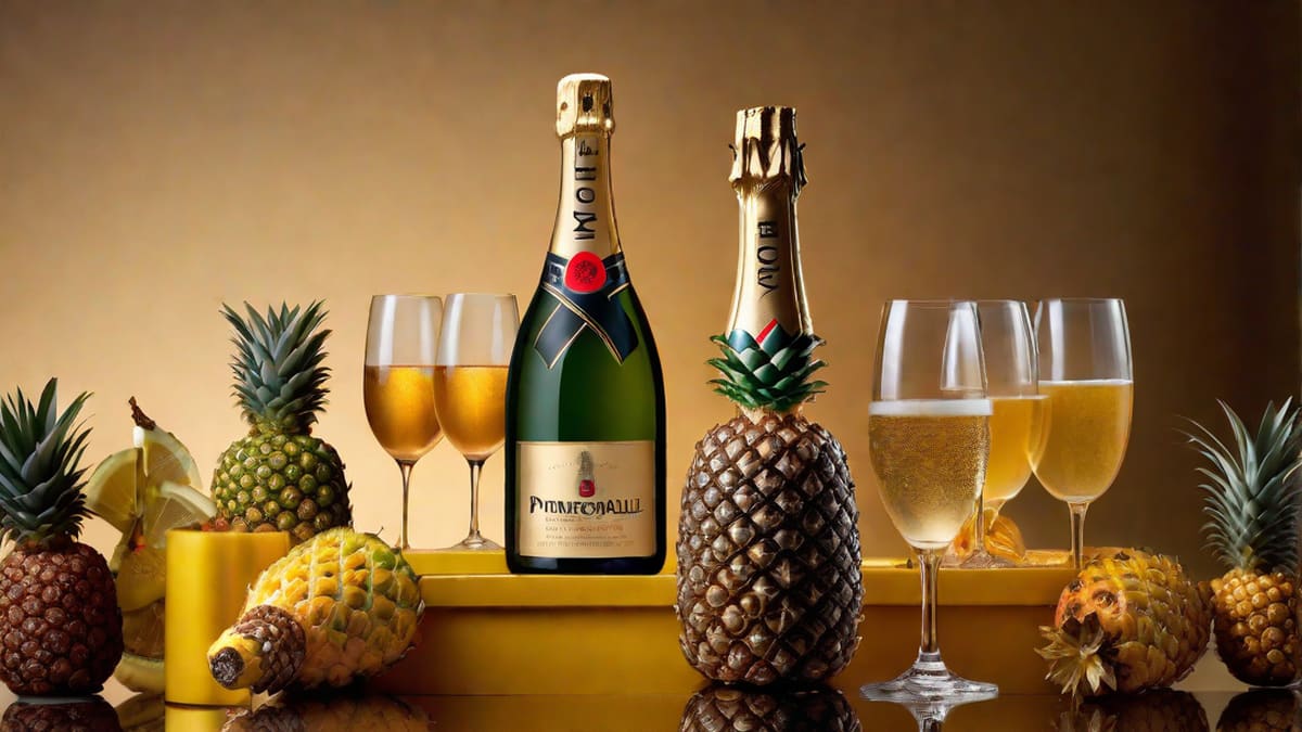 What Is Pineapple And Champagne Called