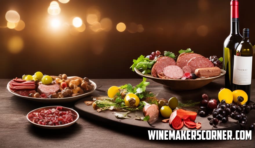 "Indulge in the Perfect Pair: Exploring the World of Wine and Sausage"