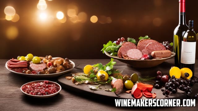 "Indulge in the Perfect Pair: Exploring the World of Wine and Sausage"