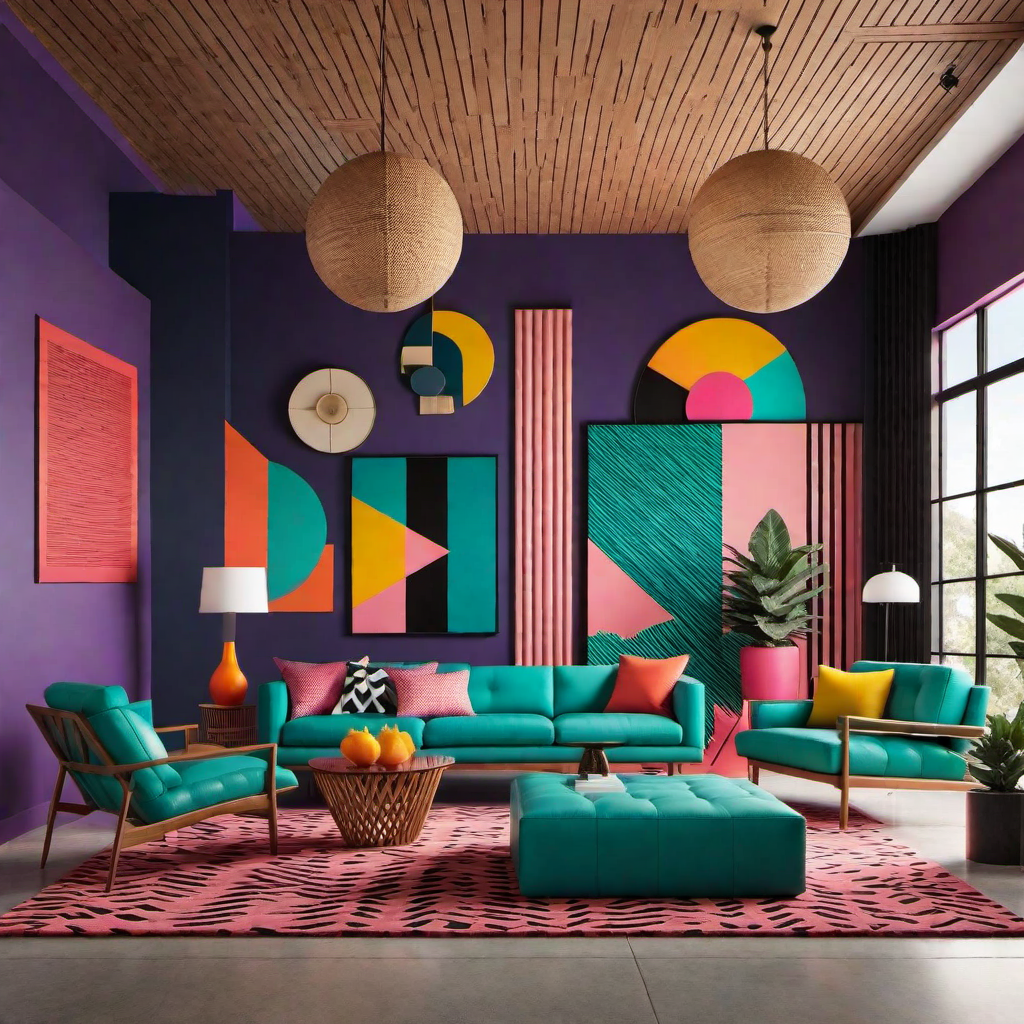 Memphis Design Movement: Influence on 80s Interior Design
