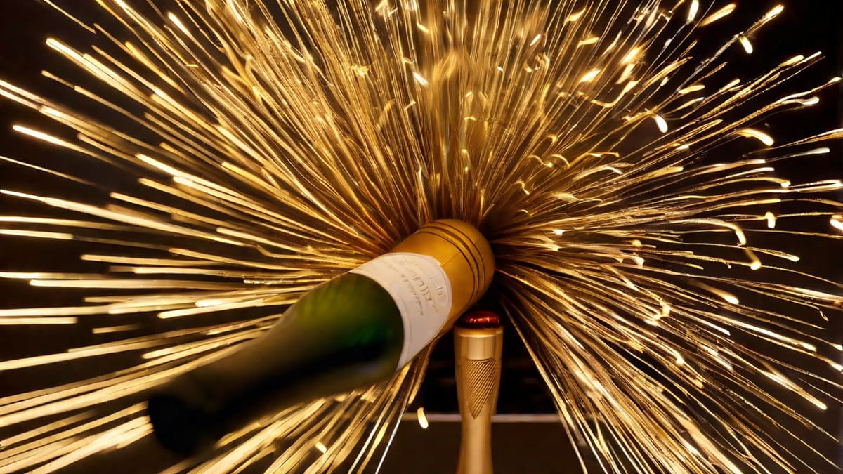 How To Pop A Bottle Of Champagne