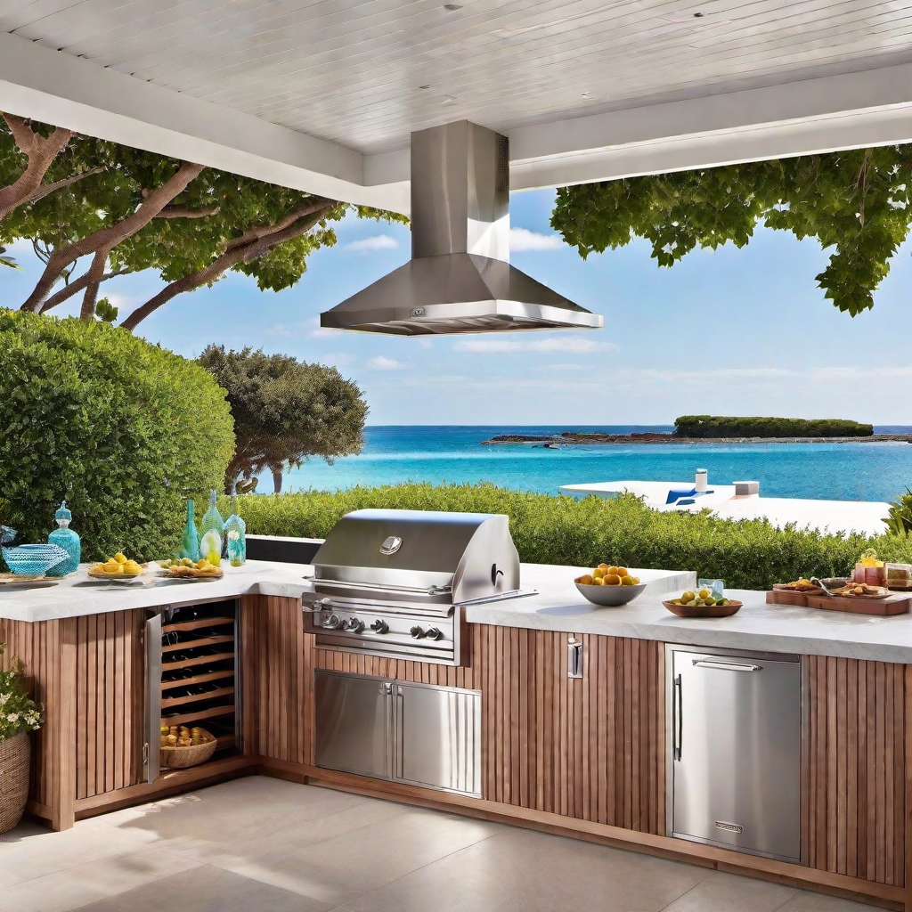 Coastal Outdoor Kitchen Design: Nautical Inspiration for a Seaside Feel
