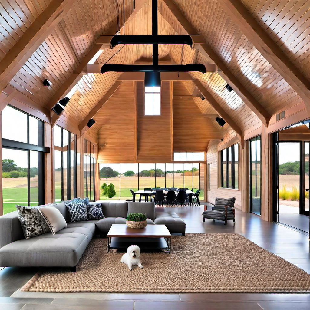Pet-Friendly Features for Modern Barn House Living