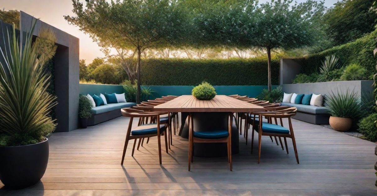 Relaxing Zen: Calming Colors and Elements for Outdoor Serenity