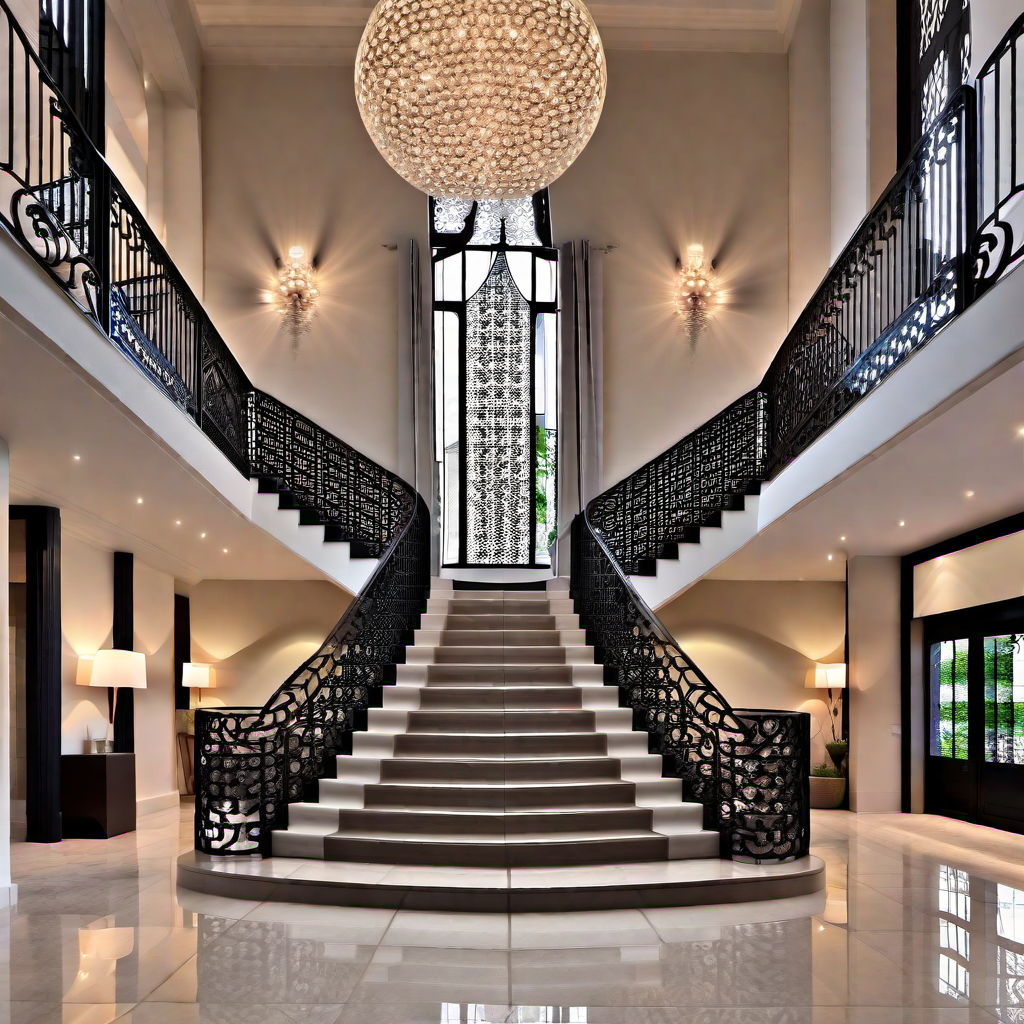 Grand Foyers: Making a Statement with Traditional Entryways