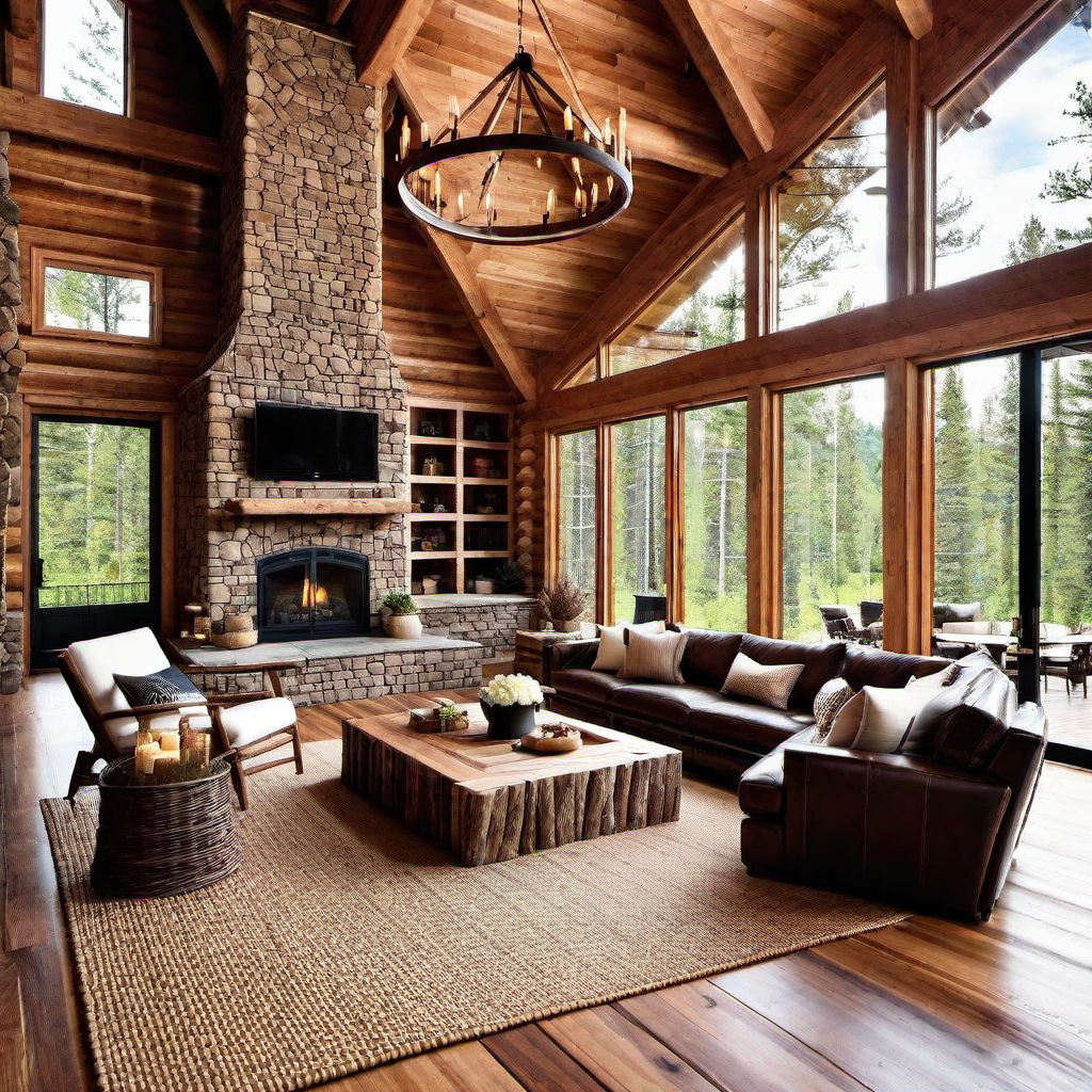 Rural Escape: Cabin Interior Decor for a Tranquil Environment