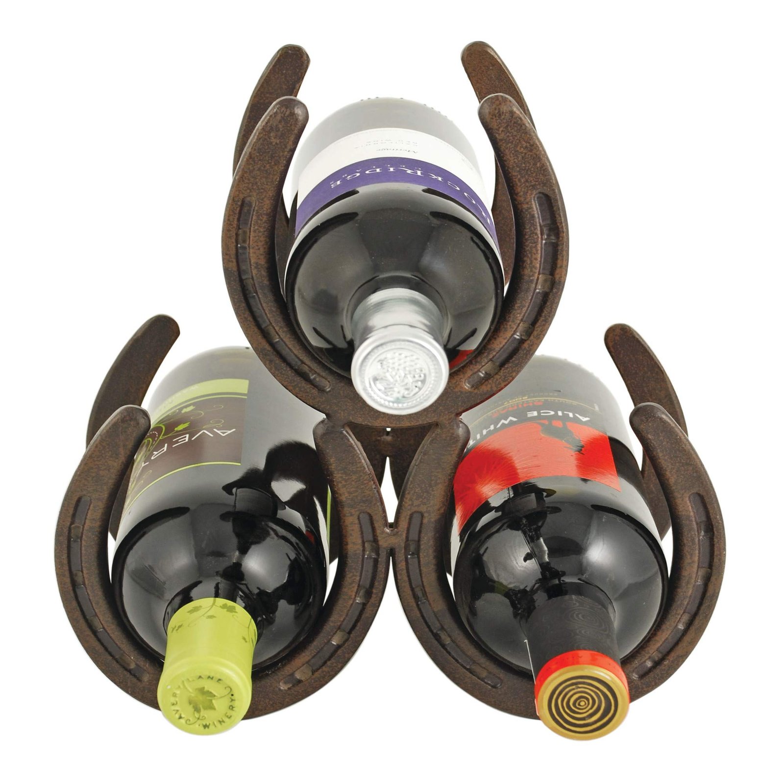 Foster & Rye Horseshoe Countertop Metal Wine Rack
