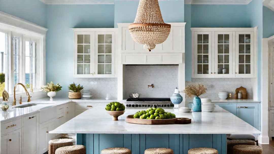 Seashell Details: Decorative Touches in Coastal Kitchen